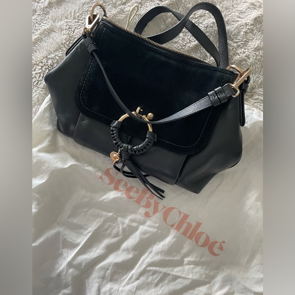 See By Chloe Bags See By Chloe Bag Black Leather And Suede Poshmark